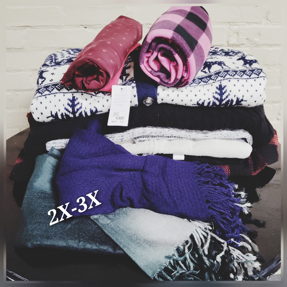 Cozy PLUS Winter Assorted Sweater & More Bundle - FREE GIFT 🎁